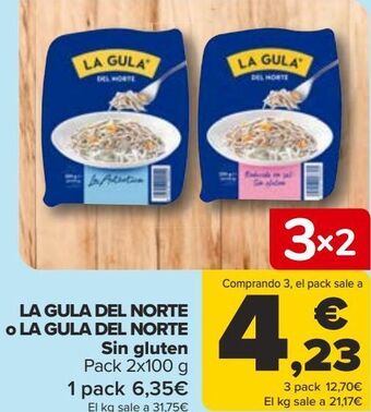Carrefour La gula del norte o la gula del norte sin gluten oferta