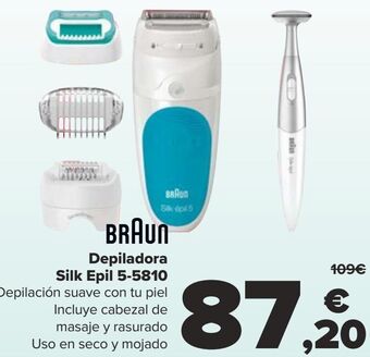 Carrefour Braun depiladora silk epil 5-5810 oferta