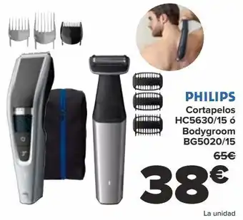 Carrefour Philips cortapelos hc5630/15 ó bodygroom bg5020/15 oferta