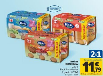Carrefour Tarritos hero baby oferta