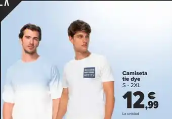 Carrefour Camiseta tie dye oferta
