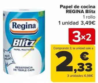 Carrefour Papel de cocina regina blitz oferta