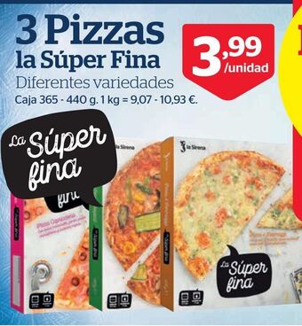 La Sirena Pizza oferta