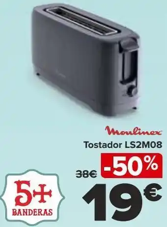 Carrefour Moulinex tostador ls2m08 oferta