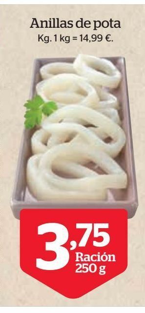 La Sirena Anillas de pota oferta