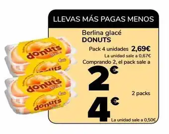 Supeco Berlina glacé donuts oferta