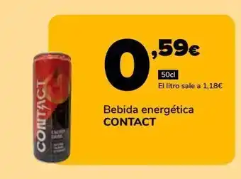 Supeco Bebida energética contact, 50 cl oferta