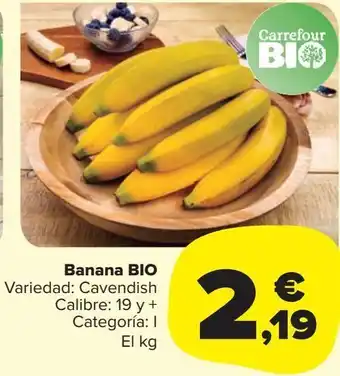 Carrefour Market Bananas carrefour bio oferta