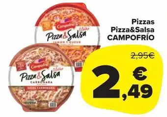 Carrefour Market Pizza pizza&salsa campofrío oferta