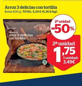 La Sirena Arroz tres delicias oferta