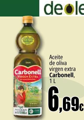 Unide Market Aceite de oliva virgen extra carbonell oferta