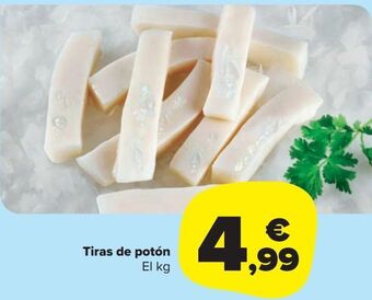 Carrefour Market Tiras de potón oferta