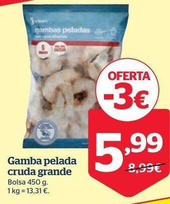 La Sirena Gambas peladas oferta