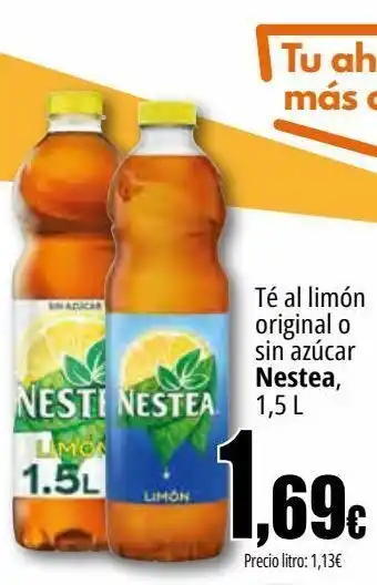Unide Market Té al limón original o sin azúcar nestea oferta