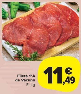 Carrefour Market Filete 1ª a de vacuno oferta