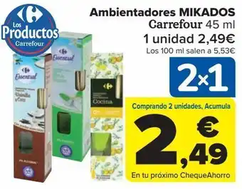 Carrefour Market Ambientadores mikados carrefour oferta