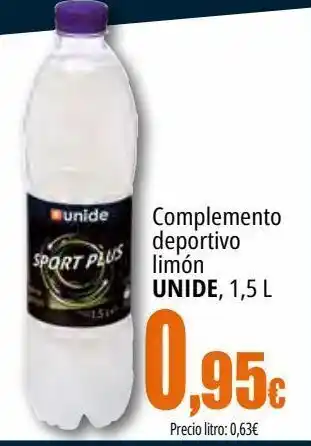 Unide Market Complemento deportivo limón unide oferta