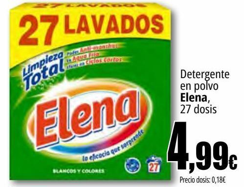 Unide Market Detergente en polvo elena oferta