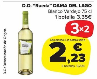 Carrefour Market D.o rueda dama del lago oferta