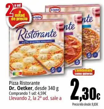 Unide Market Pizza ristorante dr, oetker oferta