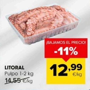 Autoservicios Familia Pulpo litoral oferta