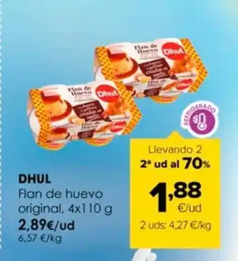 Autoservicios Familia Flan de huevo dhul oferta