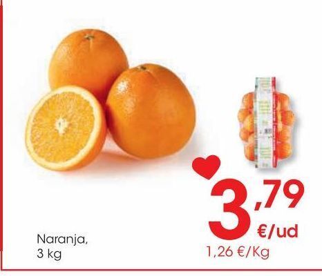 Eroski Naranja 3 kg oferta