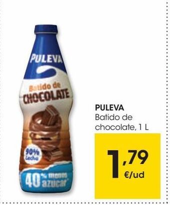 Eroski Puleva batido de chocolate 1 l oferta