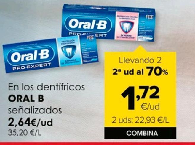 Autoservicios Familia Dentífrico oral b oferta