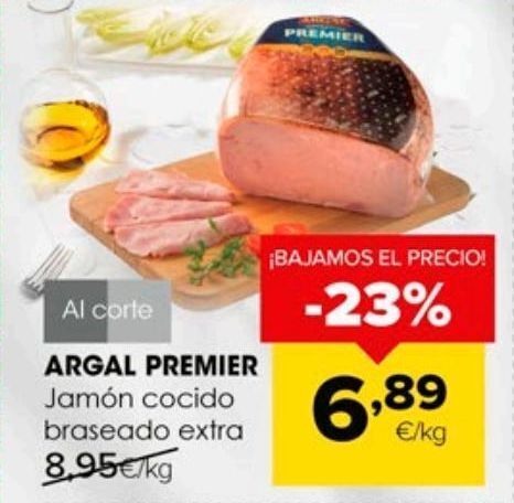 Autoservicios Familia Jamón cocido braseado argal oferta