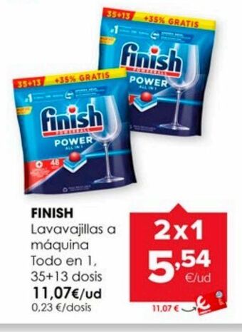 Autoservicios Familia Lavavajillas finish oferta