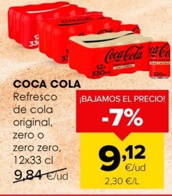 Autoservicios Familia Refresco de cola coca-cola oferta