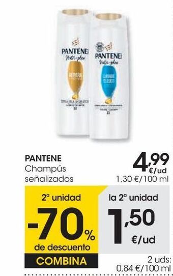 Eroski Pantene champú nutri-plex repara&protege 385 ml oferta