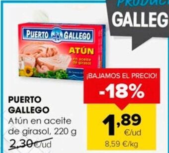 Autoservicios Familia Atún en aceite de girasol puerto gallego oferta
