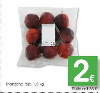 Eroski Manzana roja 1,5 kg oferta