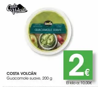 Eroski Guacamole suave *costa volcán* 200 g oferta