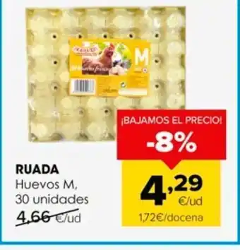 Autoservicios Familia Huevos ruada oferta