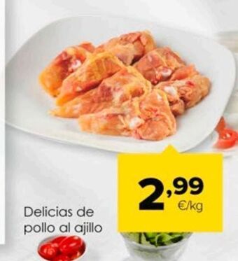 Autoservicios Familia Pollo al ajillo oferta