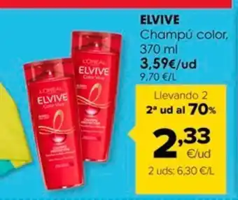 Autoservicios Familia Champú elvive oferta