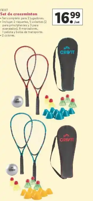 Lidl CRIVIT Set de crossminton oferta