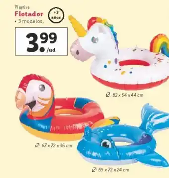 Lidl Playtive Flotador oferta