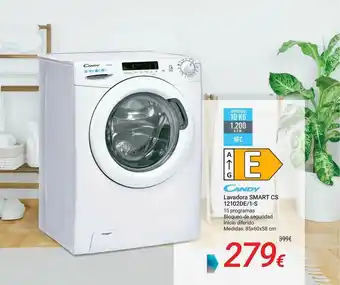 Carrefour Lavadora Smart Cs 12102de 1-s Candy oferta