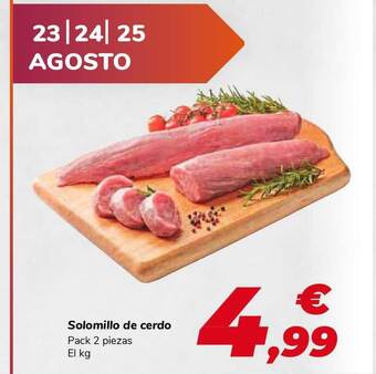 Carrefour Solomillo De Cerdo oferta