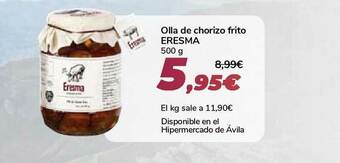 Carrefour Olla De Chorizo Frito Eresma oferta