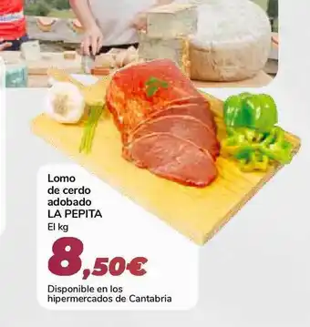 Carrefour La Pepita Lomo De Cerdo Adobado oferta