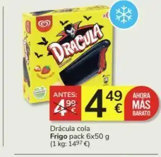 Consum Helados drácula oferta