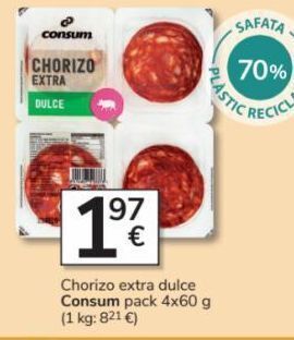 Consum Chorizo extra consum oferta