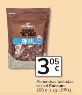 Consum Almendras consum oferta
