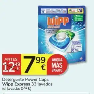 Consum Detergente wipp express oferta
