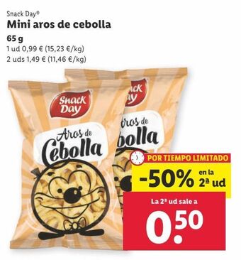 Lidl Snacks snack day oferta